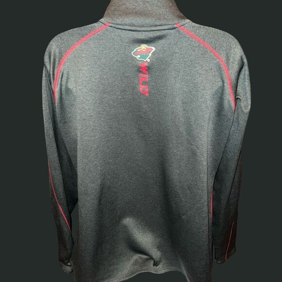Women’s NHL MN Wild Mock Neck Full Zip Jacket Size XL - Picture 7 of 7